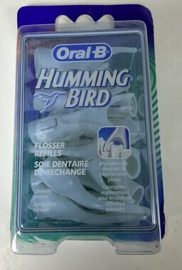1 Pack of 15 Oral B Hummingbird Flosser Floss Head Refills - New
